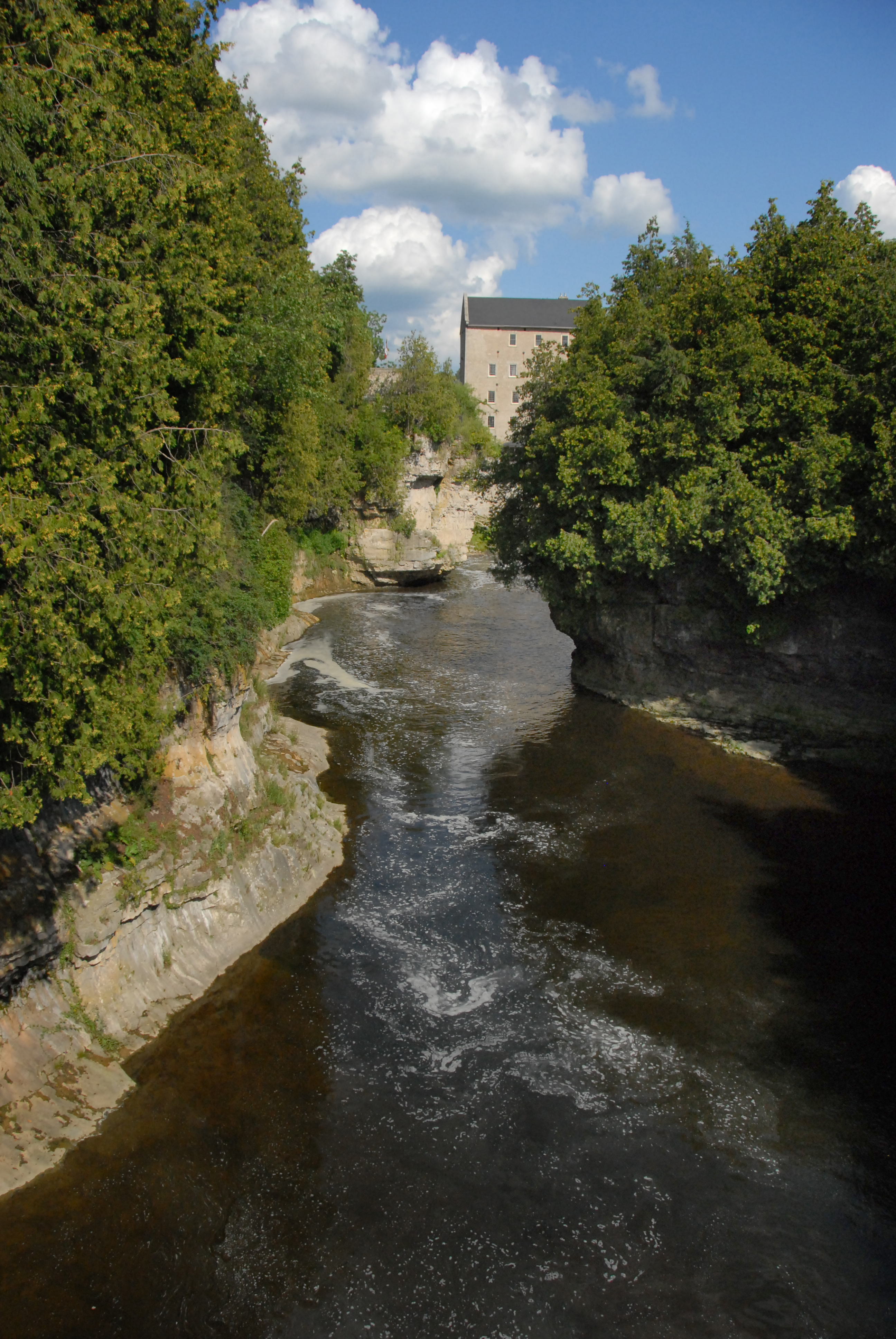 Elora Mill and Grand River